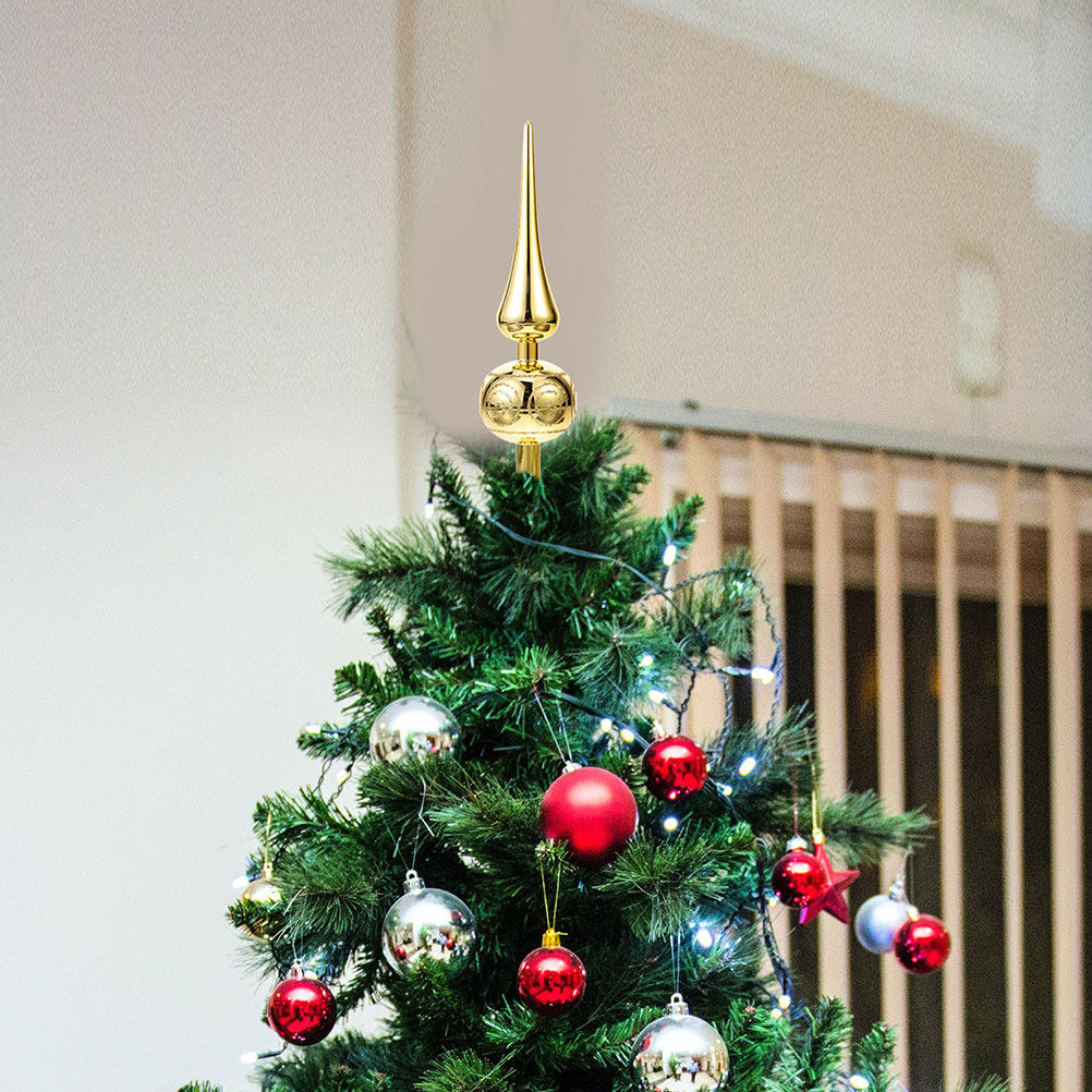 Star Tree Topper - 2 Peças de Estrela Decorativa para