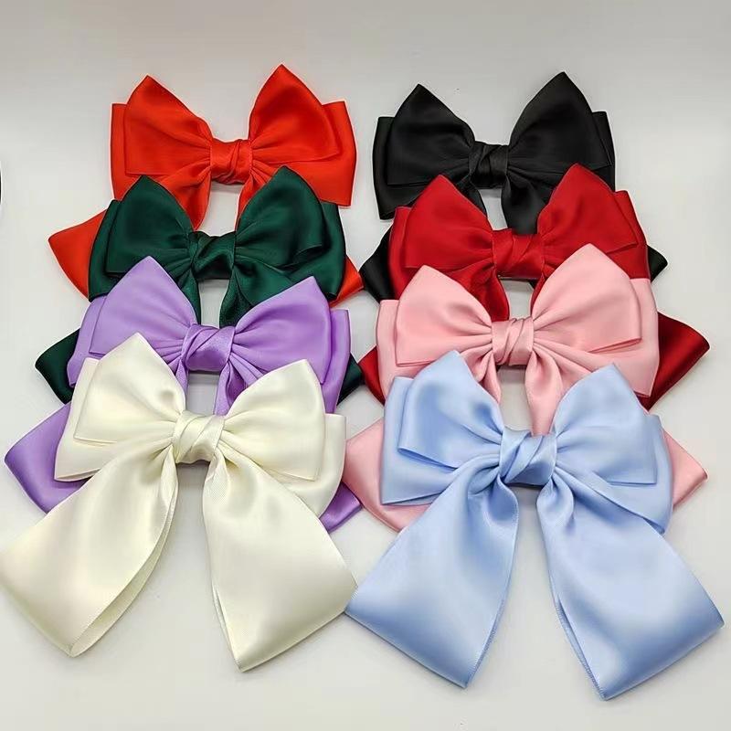 Cor sólida arco fita grampo de - Ribbon Bow Gift avaliação e preço