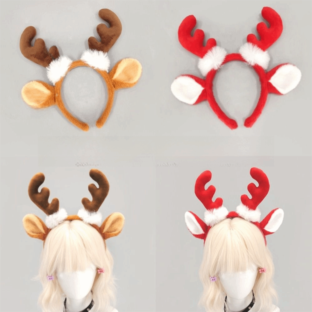 Tiara de Chifres Realista, Bon - Reindeer Antlers Headband avaliação e preço