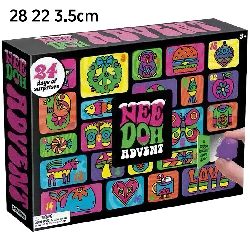 Calendário do Advento NeeDoh 2 - Advent Calendar Gift avaliação e preço